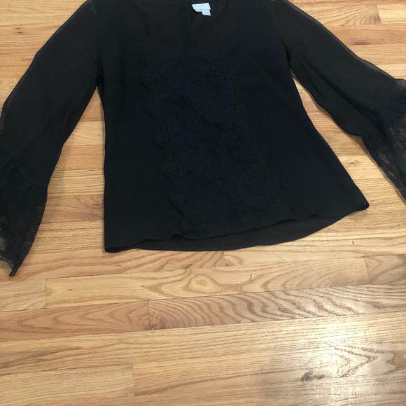 Tracy Reese silk button back blouse - Picture 4 of 6